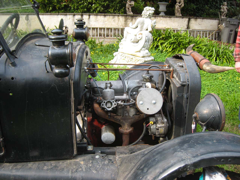Illustration for article titled When You Need To Make That Old Truck Run This Weekend: Volvo-Powered Model T!